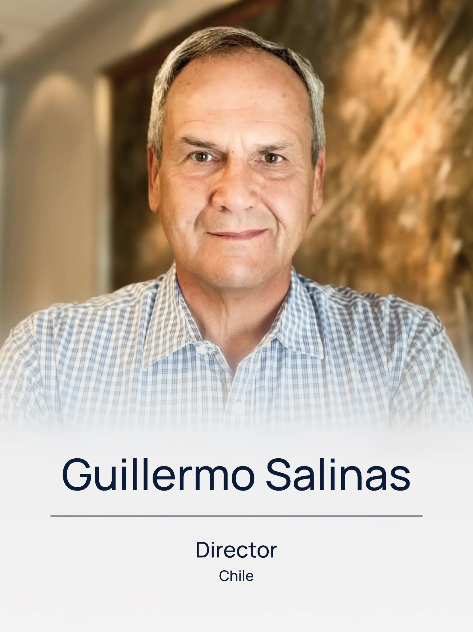 JCE South America Guillermo Salinas