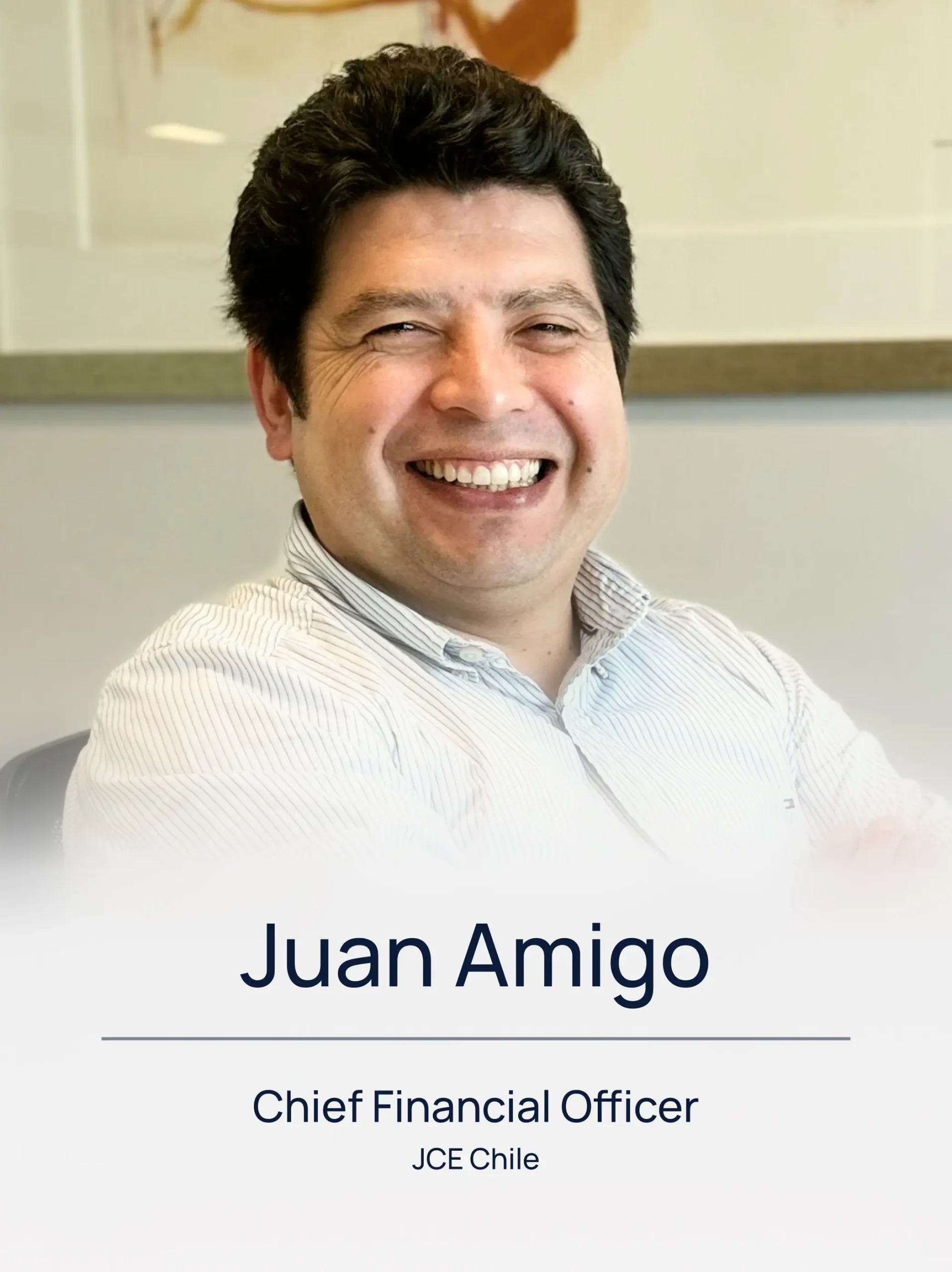 JCE South America Juan Amigo