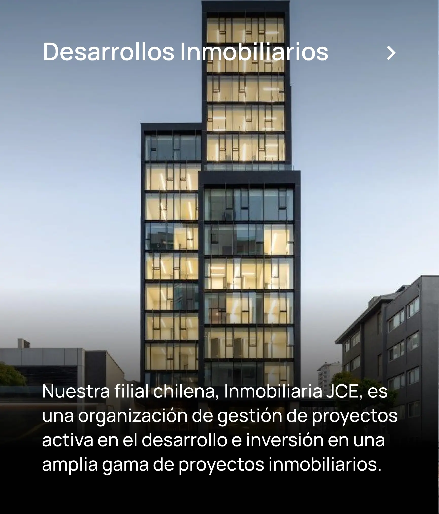 JCE South America Desarrollos Inmobiliarios