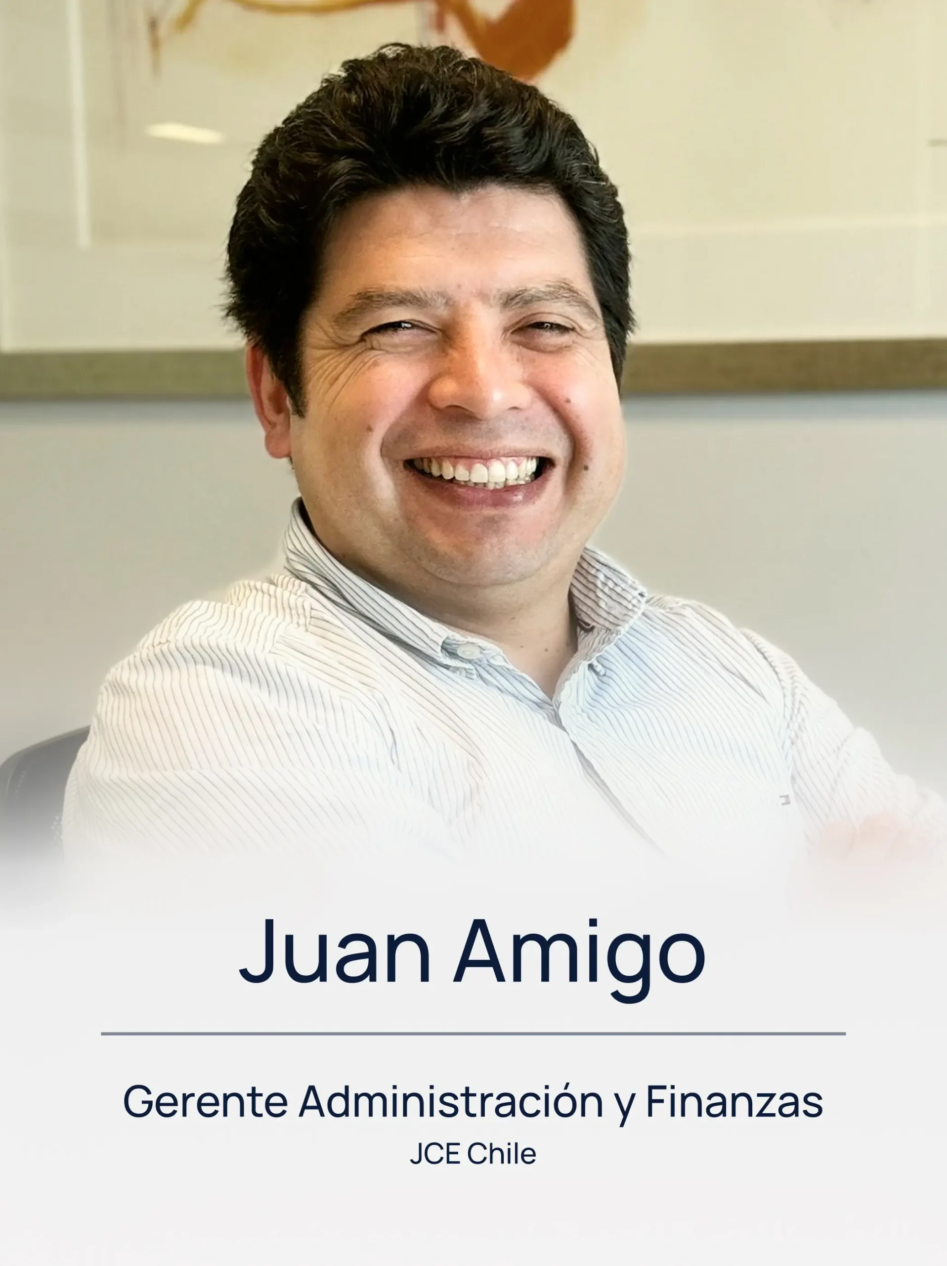 JCE South America Juan Amigo Gerente Administracion y finanzas JCE South America Juan Amigo Gerente Administracion y finanzas