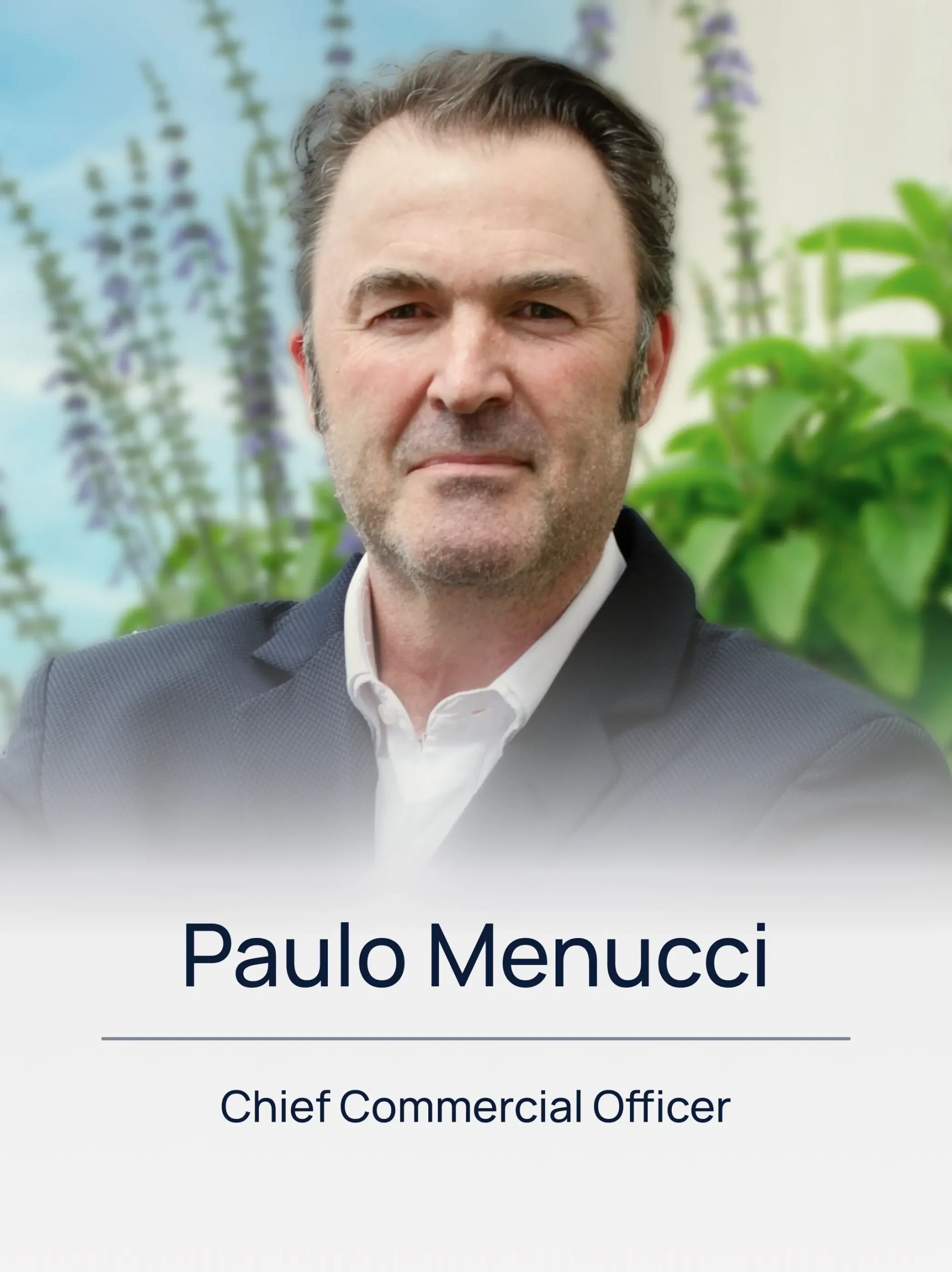 Paulo Menucci Chief Commercial Officer JCESA