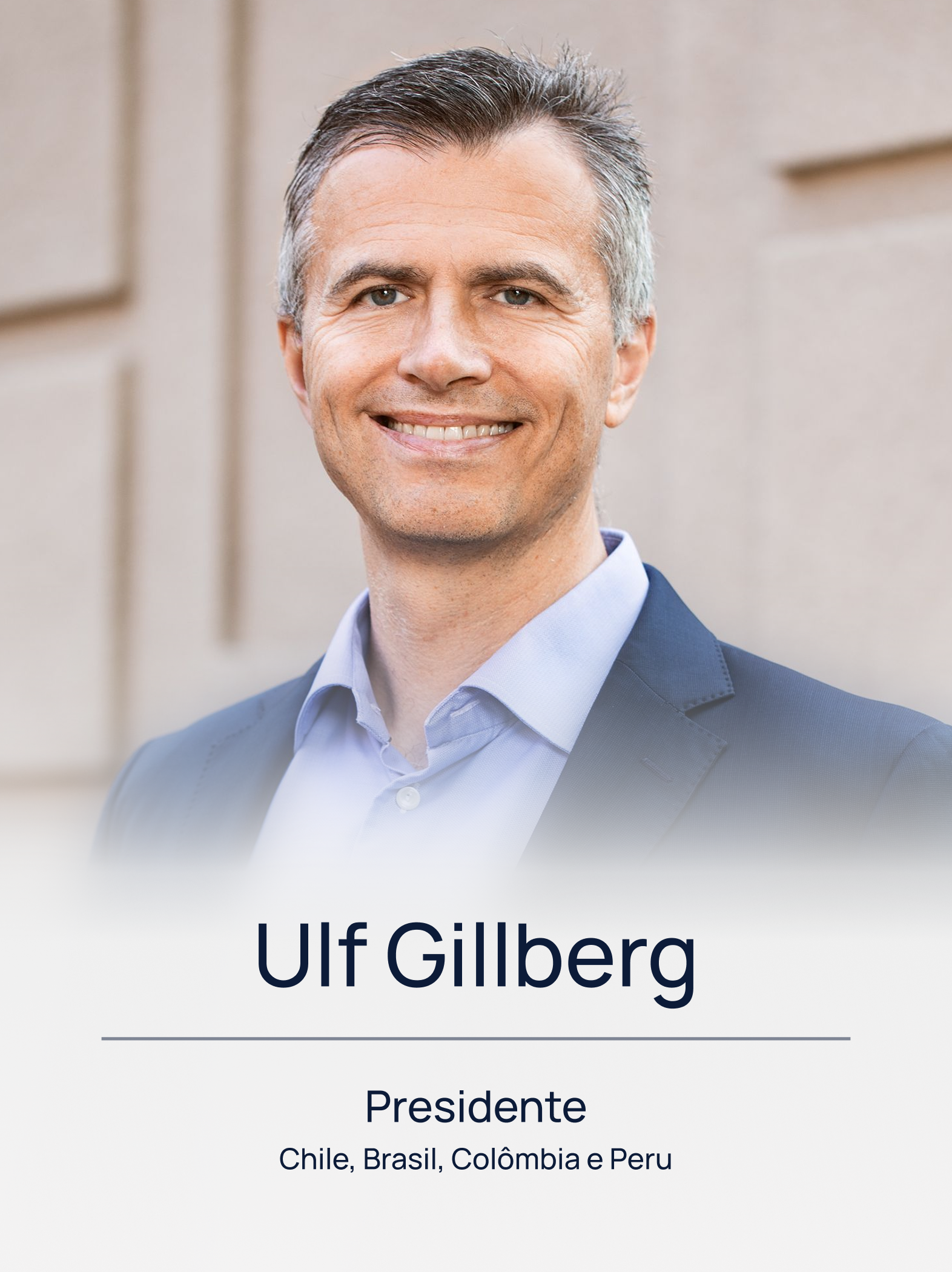 JCE South America Ulf Gillberg Presidente Chile Brasil Colombia E Peru
